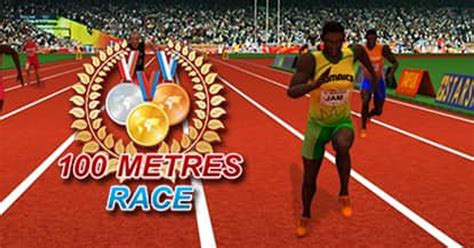 100 metres race game